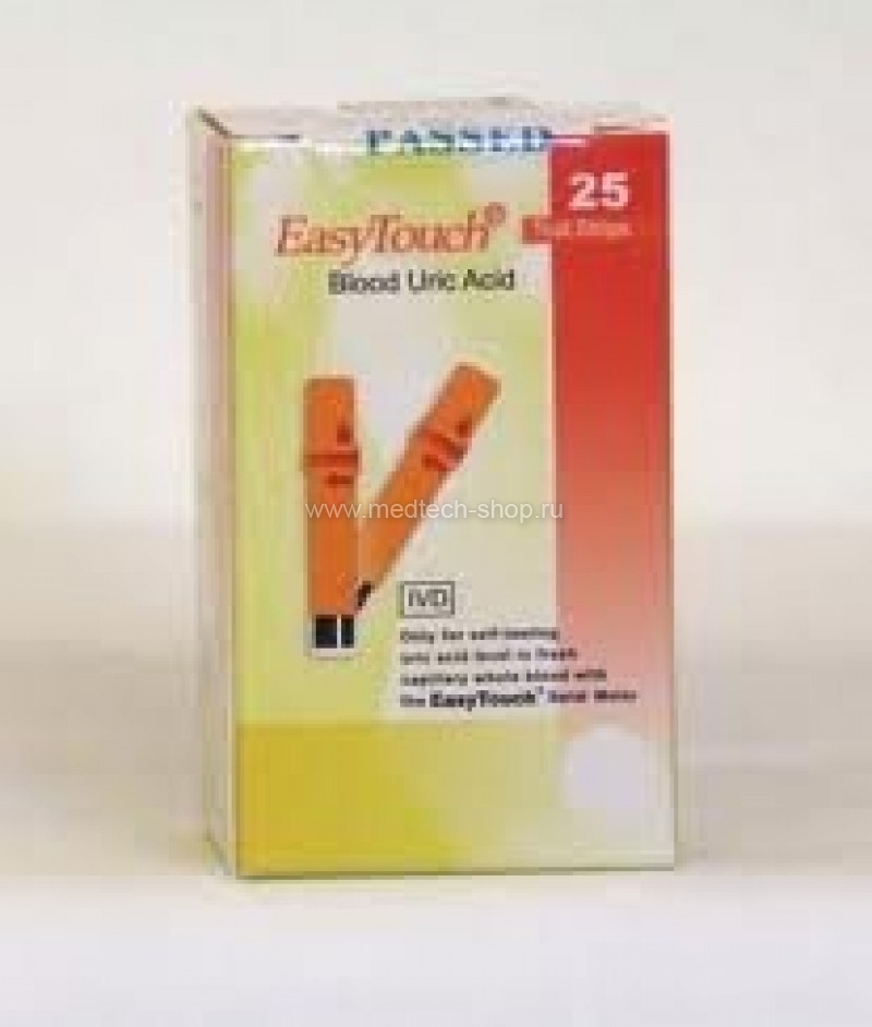 Тест-полоски EasyTouch Мочевая кислота 25 шт.