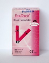 Тест-полоски EasyTouch Гемоглобин 25 шт. Bioptik Technology