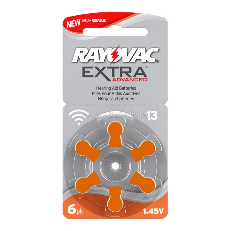 Батарейки RAYOVAC EXTRA 13