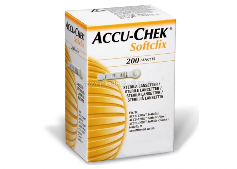 Ланцеты Accu-Chek Softclix 2, 200 шт.