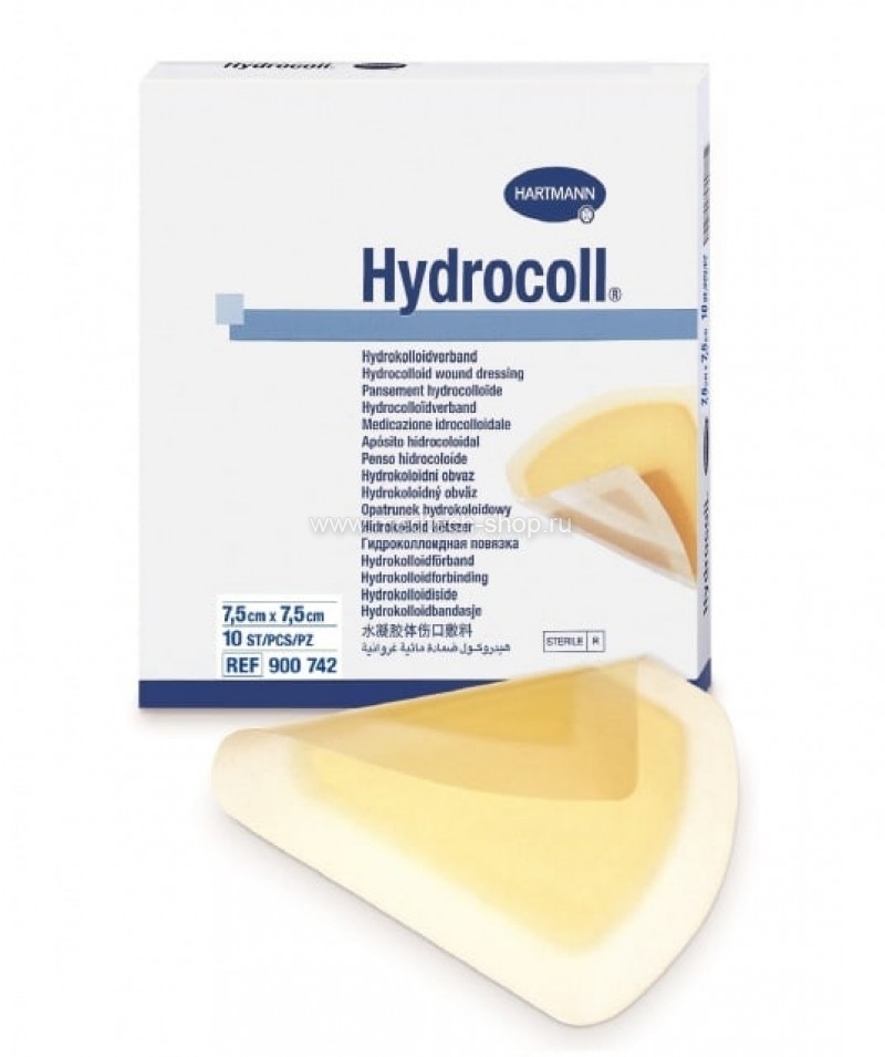 Hydrocoll® / Гидроколл - гидроколлоидная повязка, 7,5х7,5см