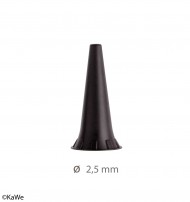 Воронки многоразовые, черные Ø 2.5 мм, 10 шт. в пластике KaWe