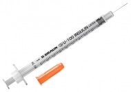 Инсулиновый Шприц - Омникан U100 cо встроенной иглой 0.30х12 B.Braun
