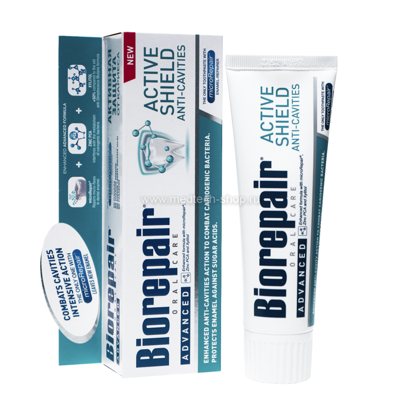 Зубная паста Biorepair Active Shield